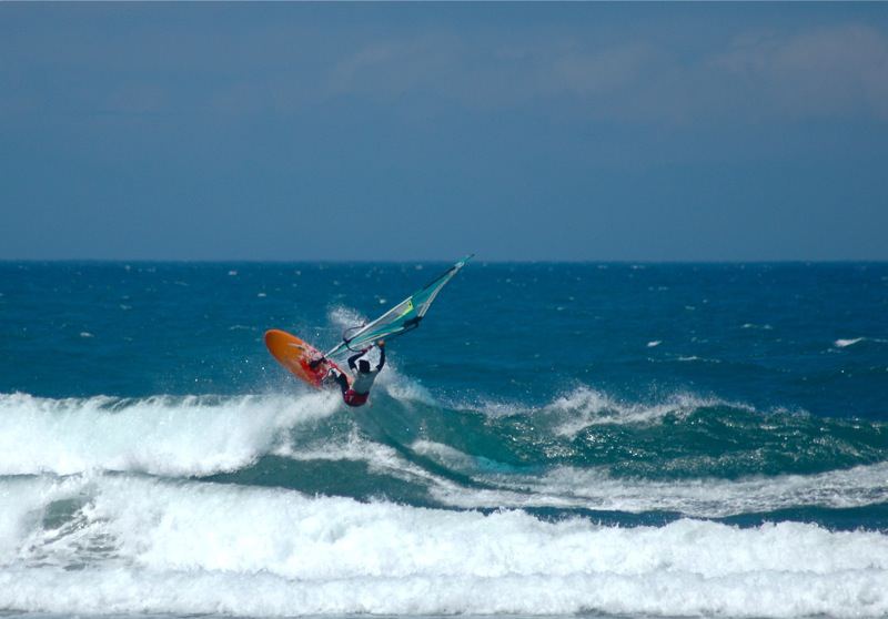 Francisco Goya, Pistol River Final vs Kevin Pritchard - looks like Maui!
Chris photo
