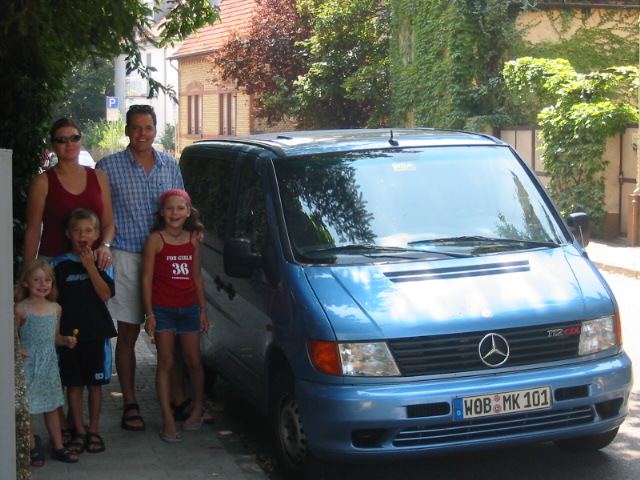 Germany Cruiser- Ideal surfmobile
Just came across older pic: My brother's rig we used to travel over old Germany. 4 spd, comes in 5 too, all plastic washable floor, seats 8 in back/forward railsystem, 182km/h top end, diesel, 5.5L/100k fuel miser, integrated roof rack system, drop down table, nav system standard and in Europe that makes sense believe it!
