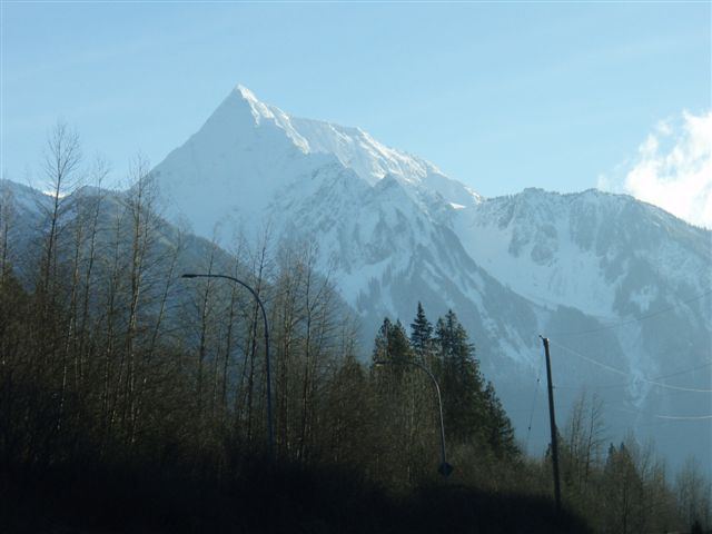 Mt Cheam en route
