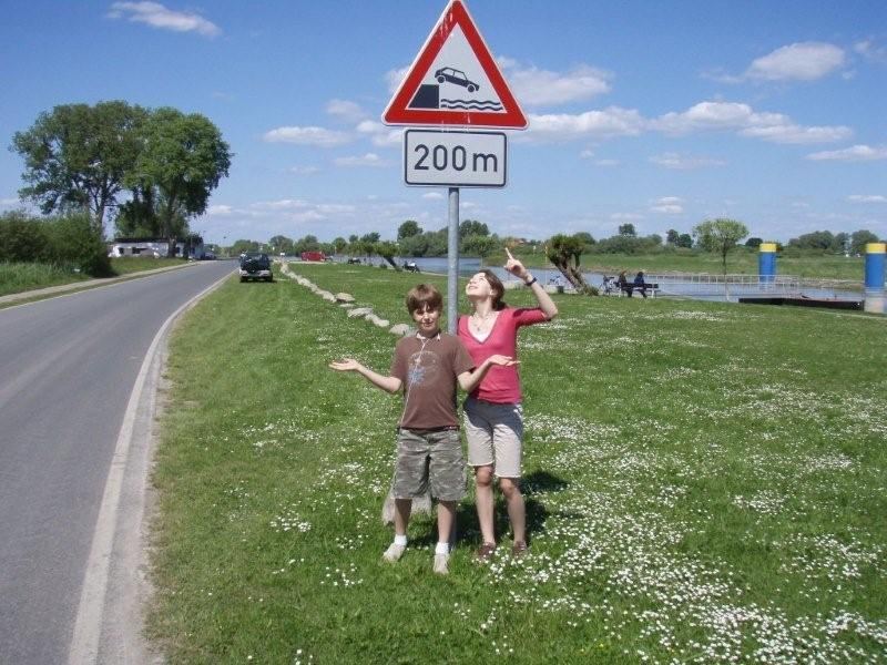 German Roadsignage, letting you know exactly what's what ;)
That's just bizarre, Dad
