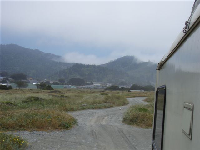 OSR jetty toward Cape Malahastion
clearing early in the morning
