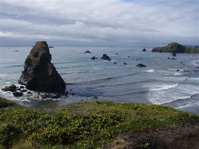 Otter Point
and I mean Point, 60 foot vertical point drop off the hiking trail, unmarked.....who pays the liability insurance for these parks guys??
