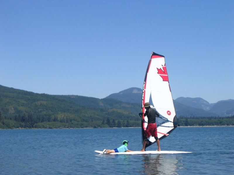 Tobin's first sail (july 22)
