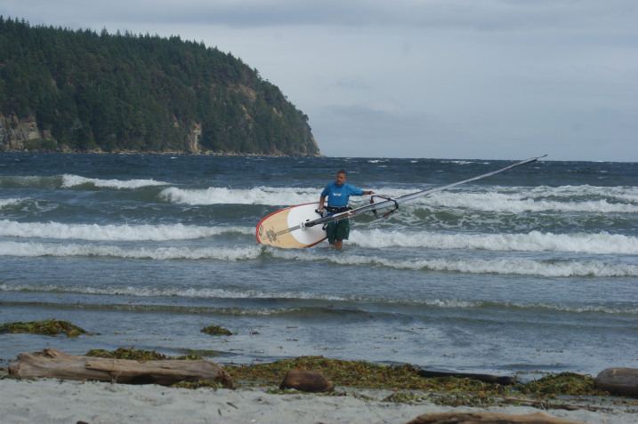 9'8" x 30" Starboard Element maiden voyage
