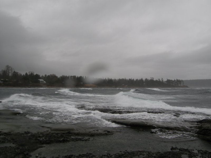 Jan 3, 2012 Sandpiper Beach #1
Big freight trains rolling thru right in front of my parents cabin.
