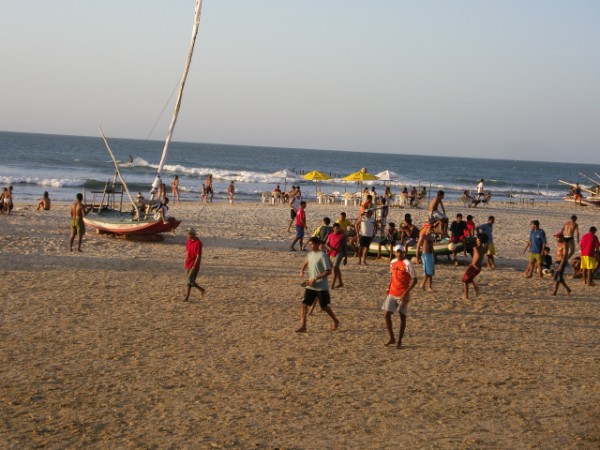 Typical Beach Evening Scene
