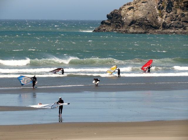 Da gang (low tide at the Cape)
