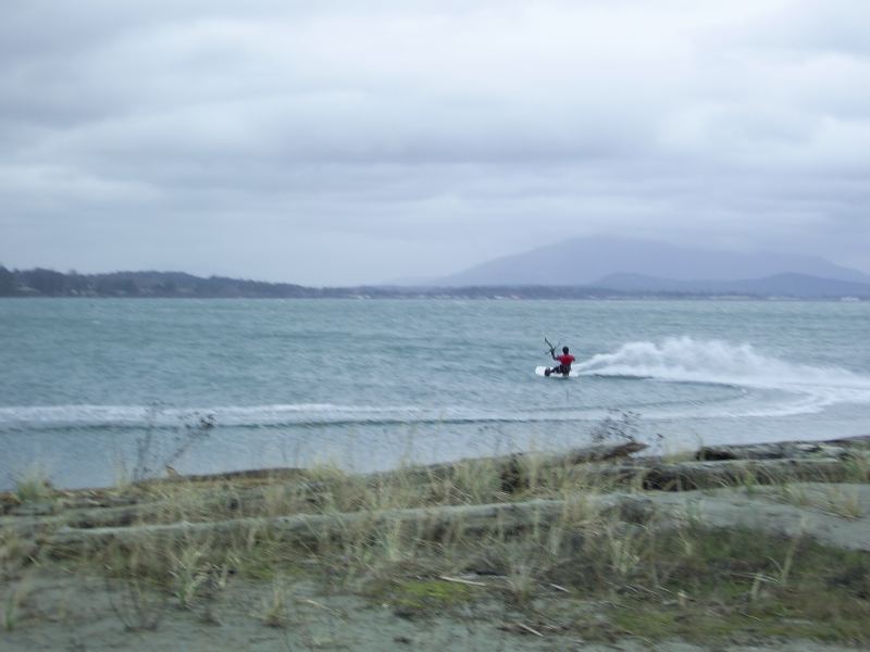 seconds before waving good bye to my kite for a couple days
