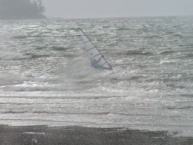 Choppy waves!
