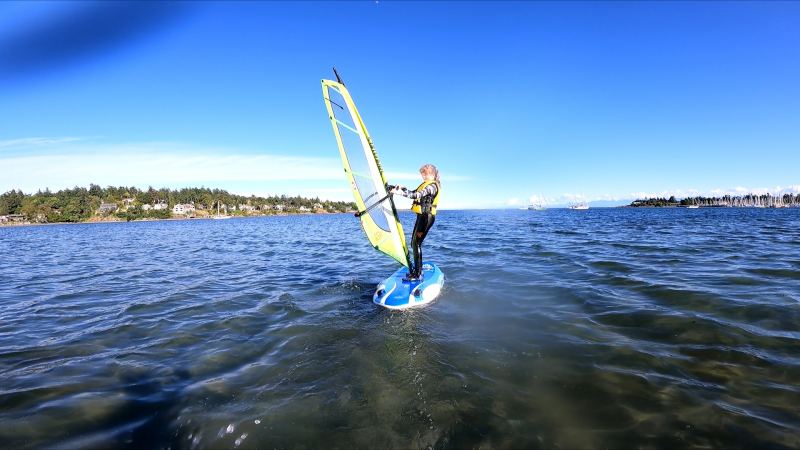 kid 1 learning
big Starboard Go, 2.5m Sailworks
