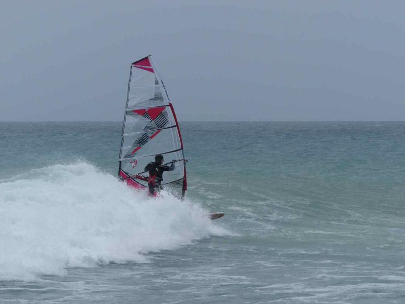 WSF @ Santa Maria
6.9 is not ideal for wavesailing 
