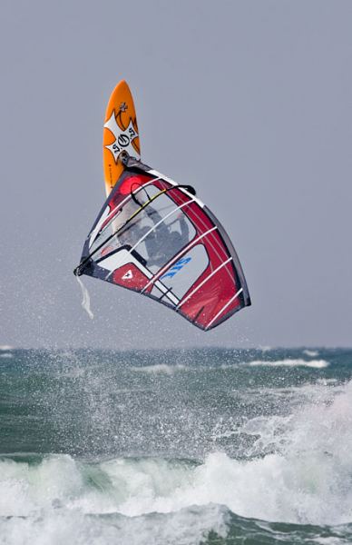 Up, up and away
Made at the Kagoshima Challenge Windsurfing Competition held this past weekend here in Japan. 
Keywords: Kagoshima Japan windsurfing Wayne mysekai