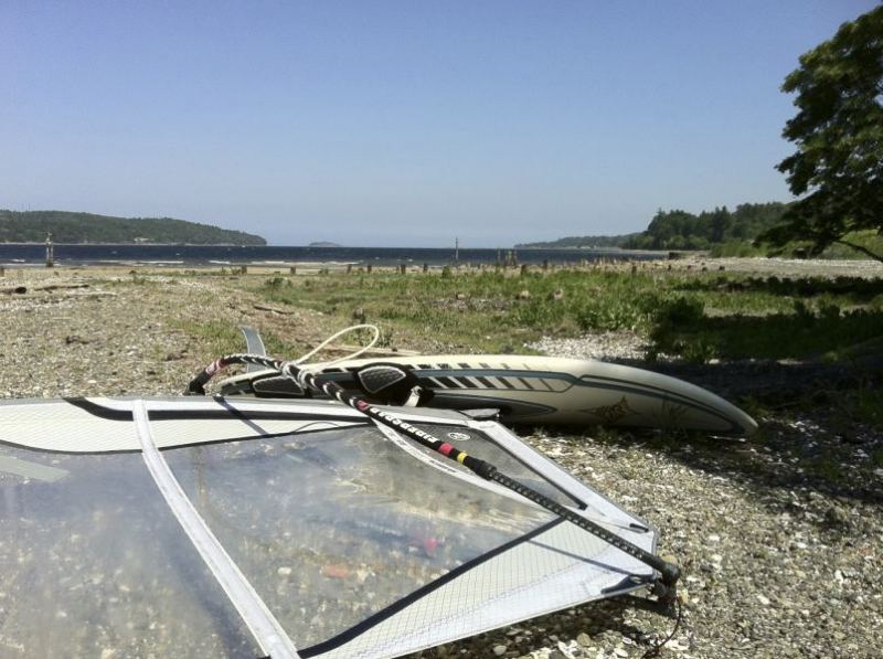 Nanoose WS Launch Site
Rigging area
