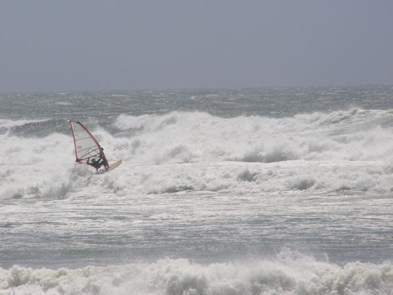 RD working through the shorebreak..... Florence
