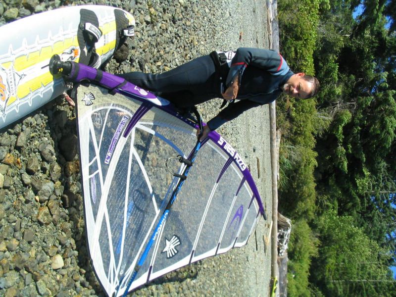 Macktush Creek Campground
Great day at Macktush. Check out the sail size
