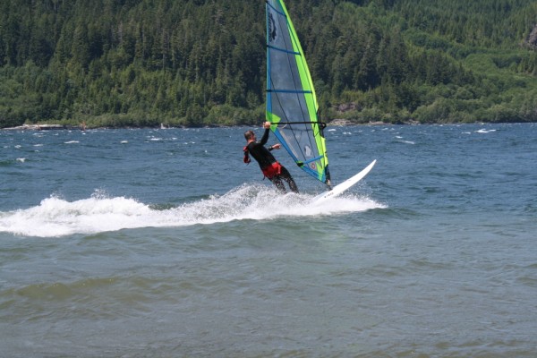 haven't sailed in ages
 I stopped sailing 9 years ago and i wanted to see if I could still do it. nice to be back on the water!
