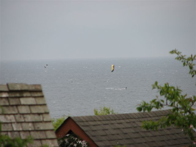 Tugwell to Cook St Downwinder
Taken from the Sooke Bluffs (I think, sent by a friend)
