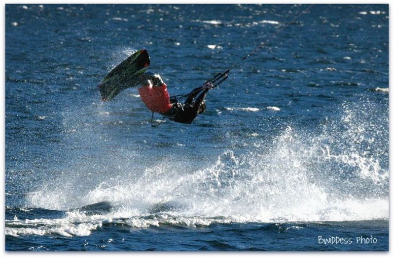 Wild West Watersports/Port Alberni
kite boarding on the Alberni Inlet
