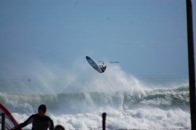 super aerial off the lip
