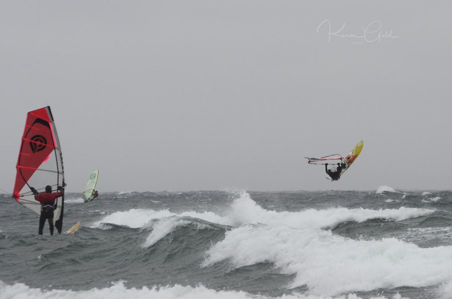 Keywords: Columbia beach goose spit kite surfing wind surfing