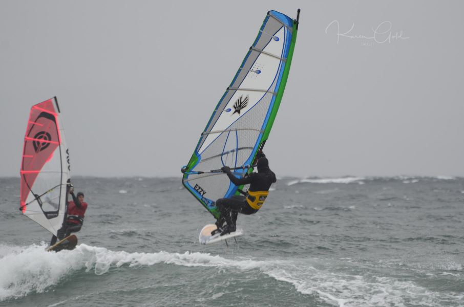 Keywords: Columbia beach goose spit kite surfing wind surfing